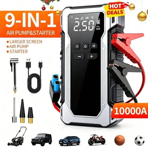 18000mah car jump starter with - jump,